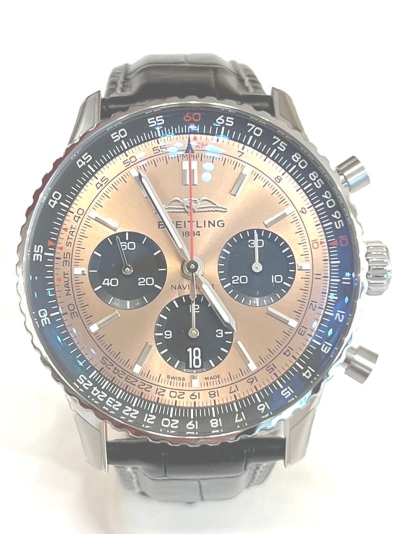 Breitling Uhren: Breitling Navitimer B01 Chronograph 43 AB0138241K1P1 8.750,- – Neu (gemäss Beschreibung) aus Zürich von juwelier-damken 4