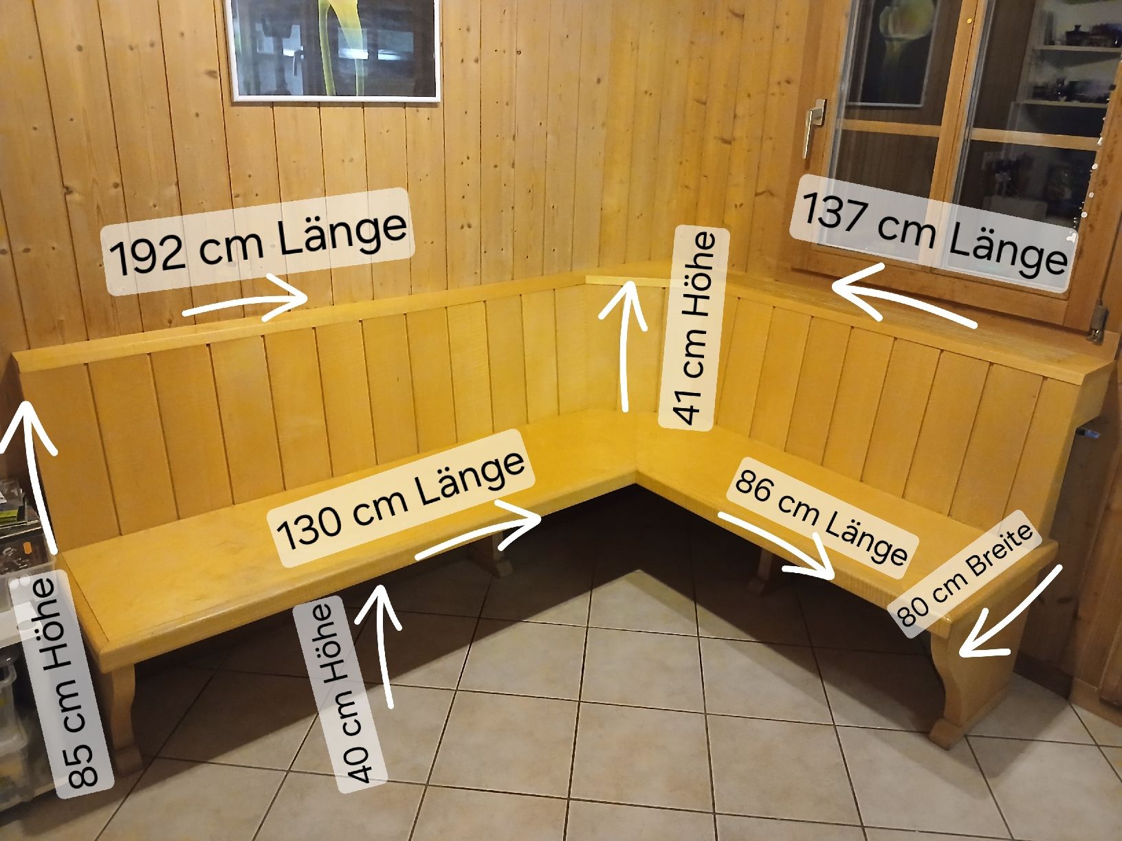 Panchine: Eckbank – Usato da Reutigen venduto da CorinaAeschlimann