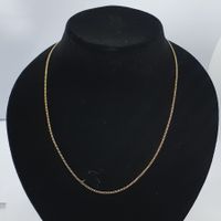 Echt 18K Gold - Panzer Kette