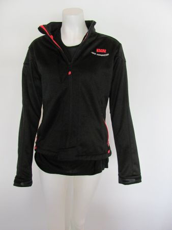 Gut erhaltene, schwarze IXS Jacke, ideal für den Frühling