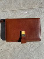 BALLY Leder-Geldbörse – Vintage – Cognacbraun – Portemonnaie