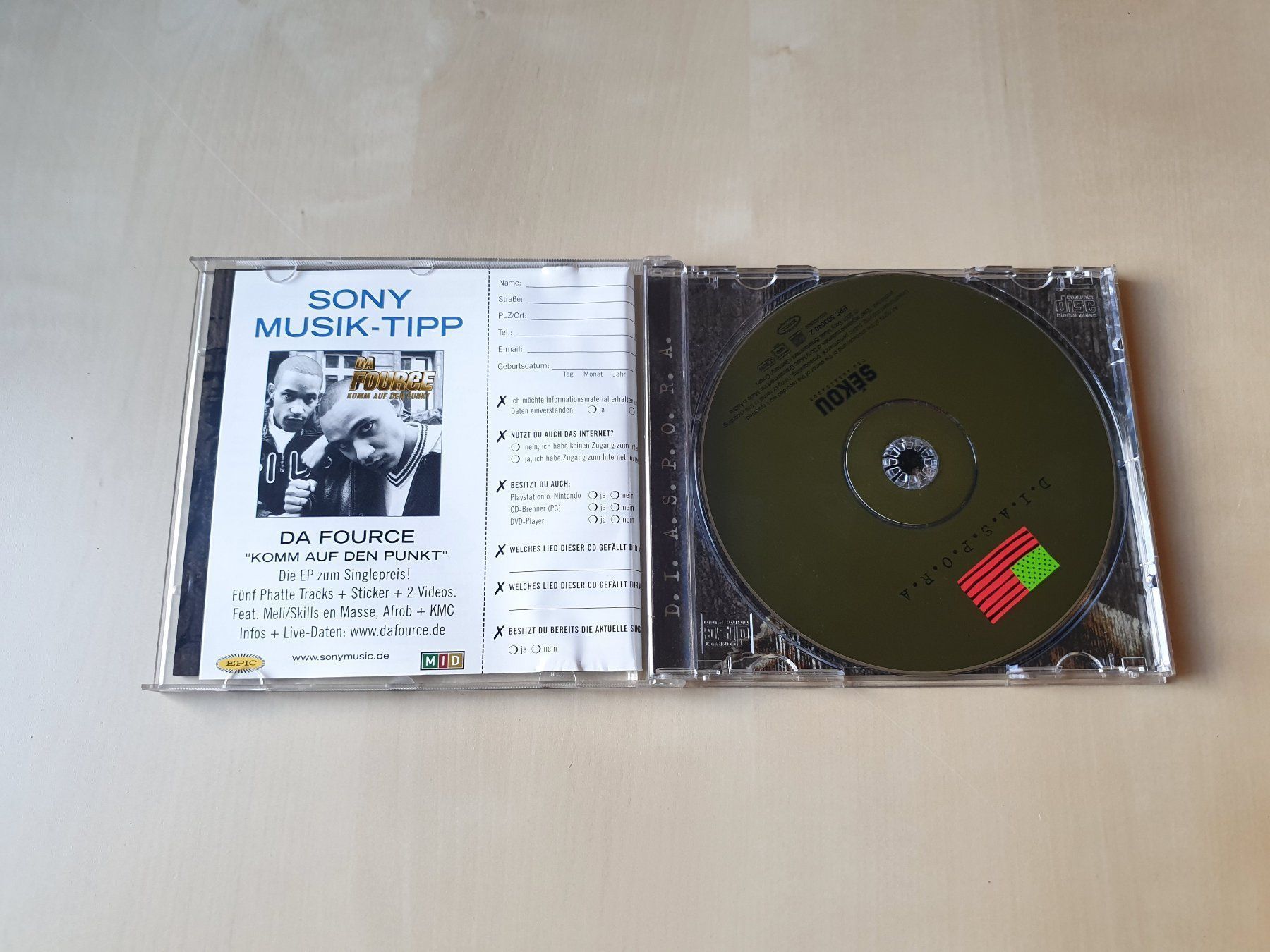 CDs: Sekou Diaspora – D'occasion à Stansstad par collectorsshop 2