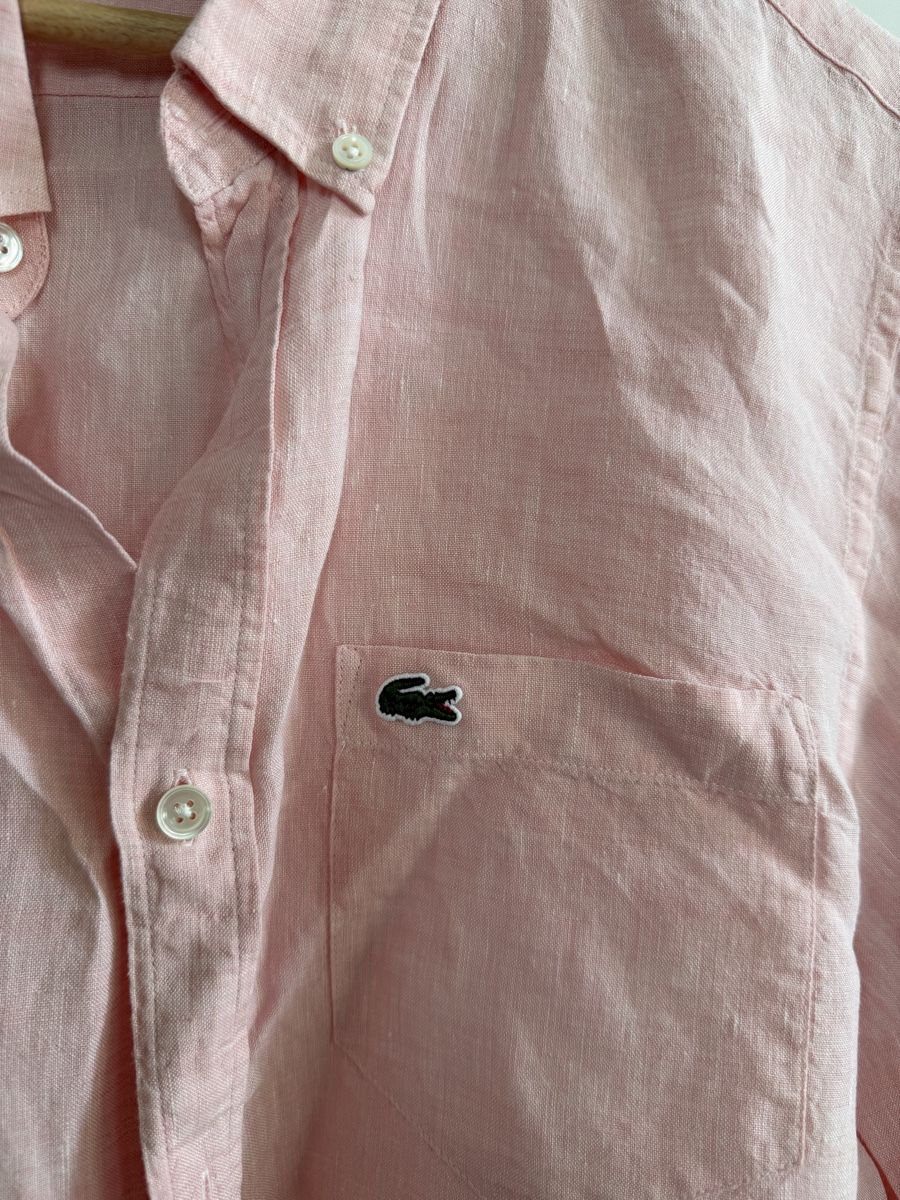 Lacoste Hemden: Lacoste Hemd Langarm Rosa  – Neu (gemäss Beschreibung) aus Weiach von nou_t2x8 1