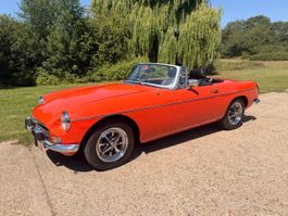 MGB Roadster, 1972, Veteraneneintrag