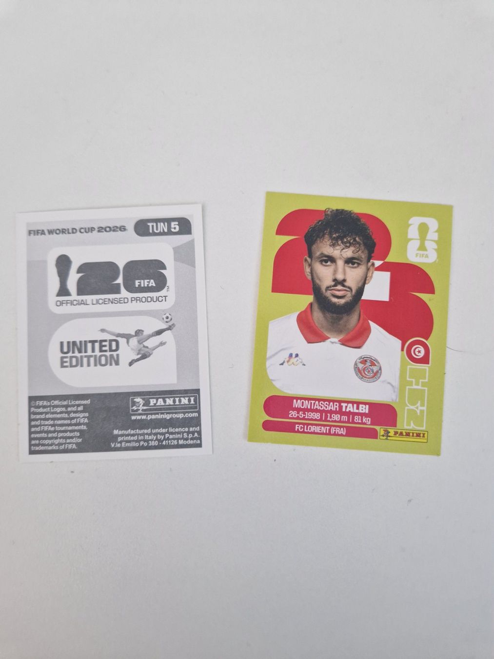 Panini Cartes à collectionner: Panini Sticker TUN5 – Neuf (Voir description) à Stüsslingen par white_angel86