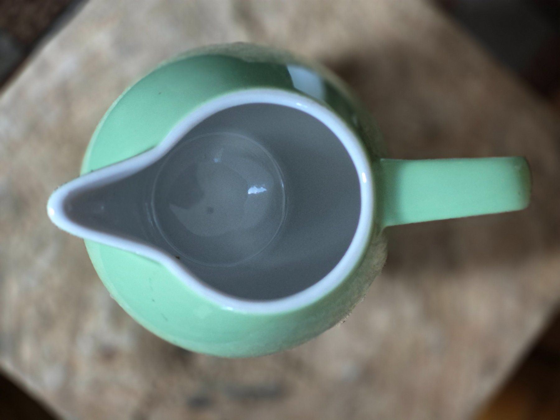Rössler Caraffe: RÖSSLER VINTAGE kleiner Krug hellgrün – Usato da Genève venduto da antade 4