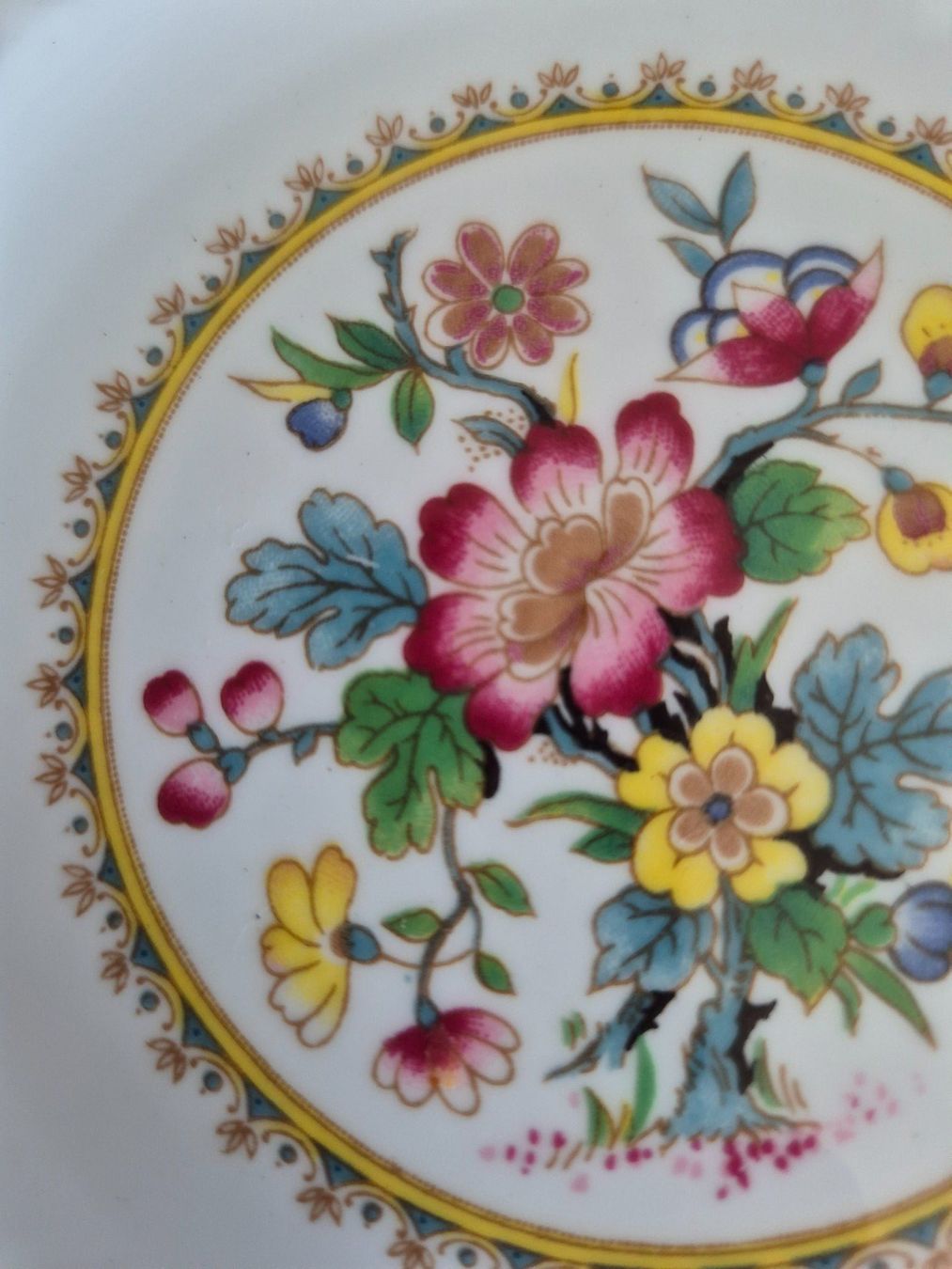 Teller: 6 Dessertteller Ming Rose, Bone China, Top, Rar – Gebraucht aus Bern von aronari 5