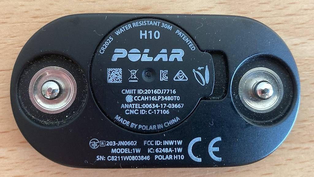 Messen: Polar H10 Herzfrequenz-Brustgurt mit Sensor  – Gebraucht aus Brunnen von buchsibaer 1