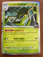 Pokemon Team Rocket's Spidops Holo (Versand gratis)
