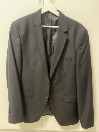 Herren Sakko Clasman Gr. 54 Schwarz Top Zustand