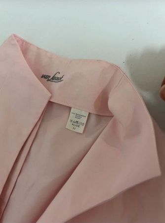 Van Laack Baumwolle Bluse Rosa Kelchkragen 44 XXl