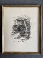 Original Lithographie  mit Bleistift signiert