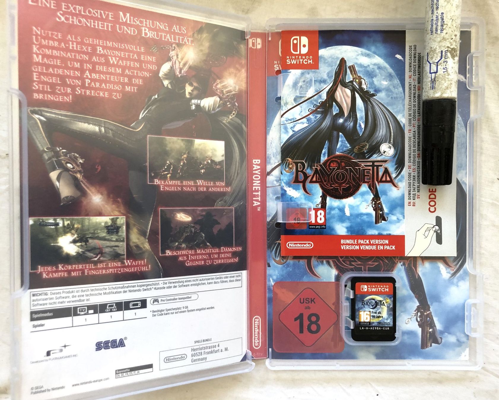 Nintendo Spiele: Nintendo Switch - Bayonetta + Bayonetta 2 – Gebraucht aus Schaffhausen von durruti 1