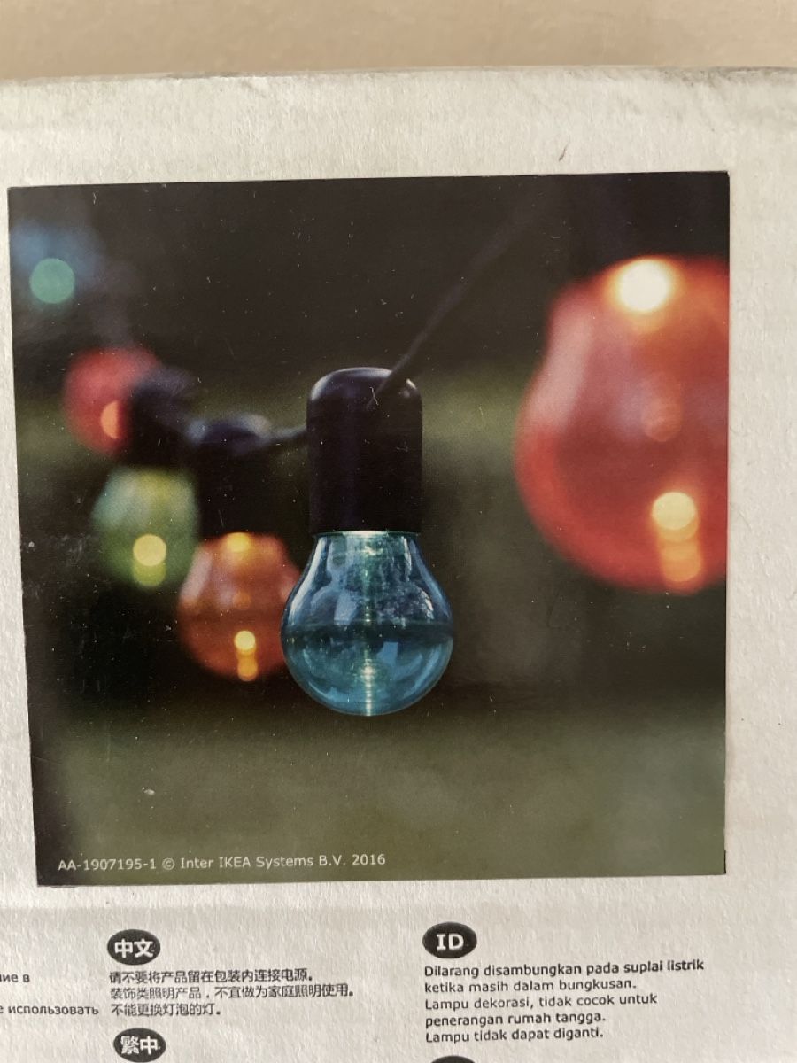 Ikea Guirlandes lumineuses: Solvinden Ikea Lichter – Neuf avec emballage d'origine à Steffisburg par GS65