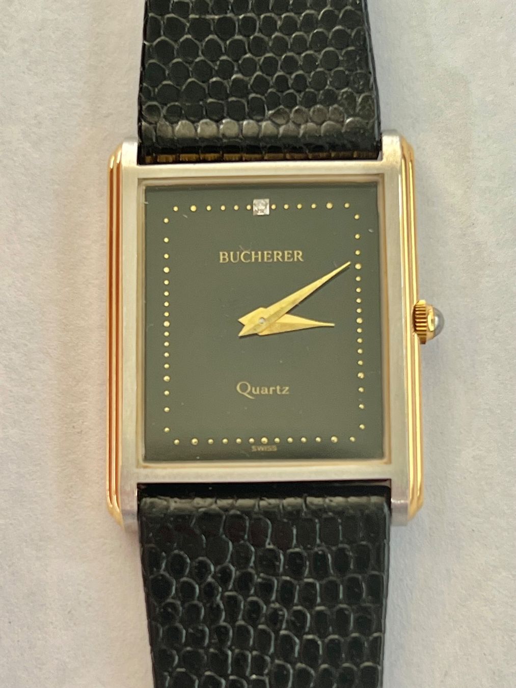 Bucherer Orologi: Montre BUCHERER Quartz plaqué or – Nuovo (secondo la descrizione) da Chavornay venduto da MD_77