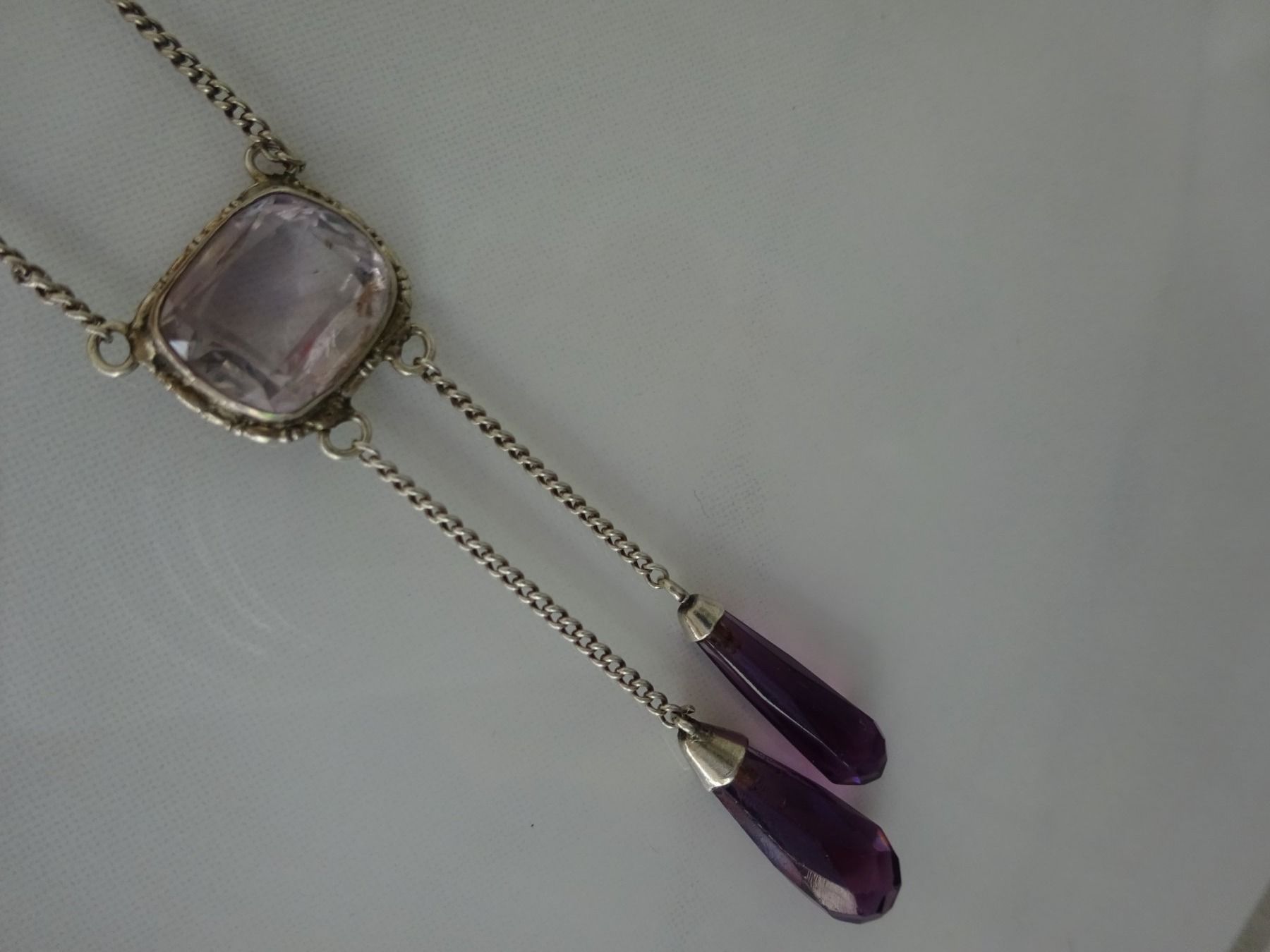 Catenine: Art Déco Kettchen / Amethyst – Usato da Esslingen venduto da FetteSchnecke 5