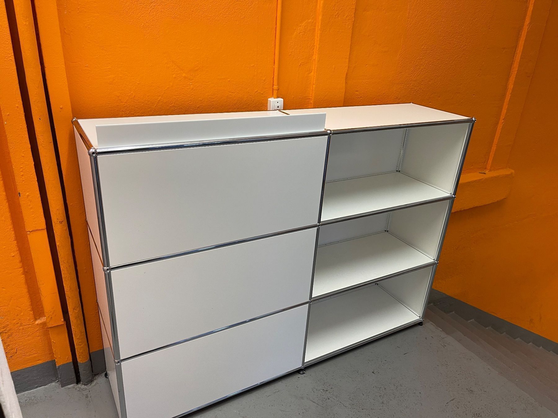 USM Kommoden: Usm Highboard weiss Lieferung Gratis – Gebraucht aus Thun von Thuno6 7