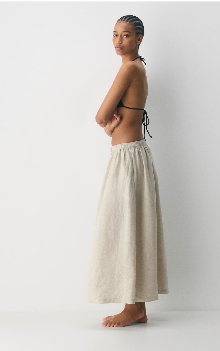 Aritzia Gonne: Aritzia Linen Skirt/ Leinen Rock – Nuovo e nell'imballaggio originale da Zürich venduto da Jel77 1