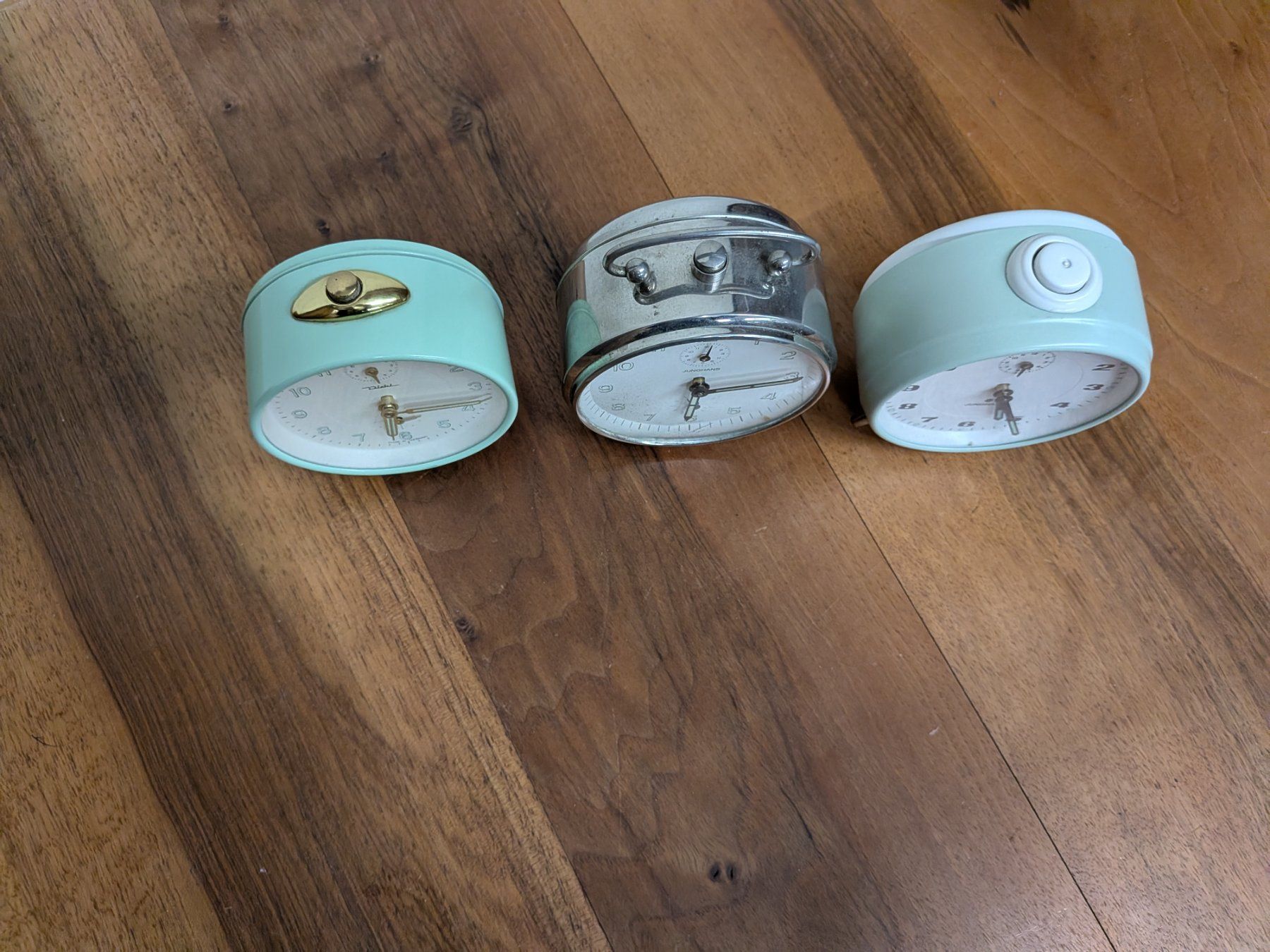 Junghans Sveglie: 3 defekte Wecker Junghans und Diehl – Difettoso da Emmen venduto da Brockofsky 1
