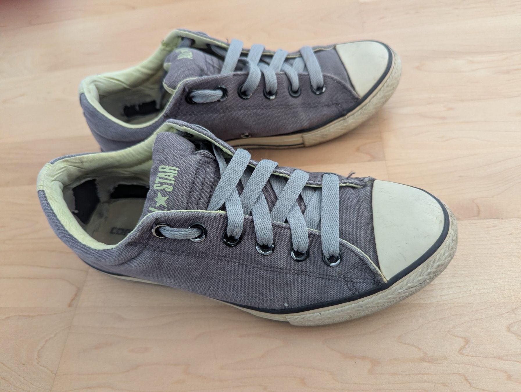 Converse Herrenschuhe: Converse All Star Schuhe, grau, Grösse 38,5 – Gebraucht aus Uster von petches 3