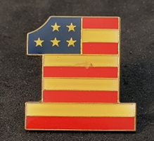 CC514 - Pin USA Nr. 1 America Flagge