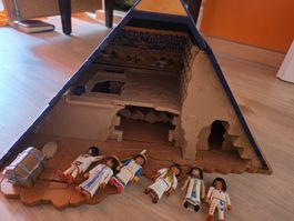 Playmobil Pyramide Ägypten Set mit Figuren gebraucht