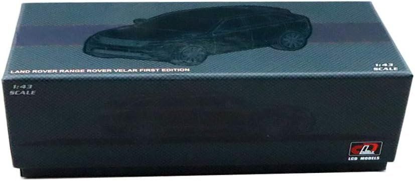 Land Rover Modellini d'auto: Range Rover Velar Phase I 2017-2020 dunkelgrau met./ schwarz – Nuovo e nell'imballaggio originale da Gerlafingen venduto da espero88 8