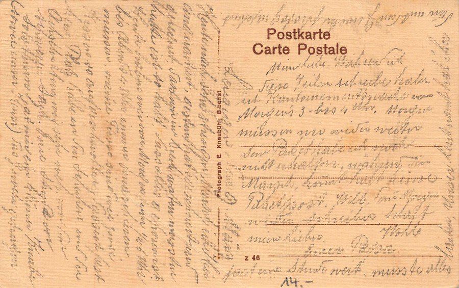 Cartoline postali: Gruss aus Leuzigen – Usato da Frauenfeld venduto da POML 1