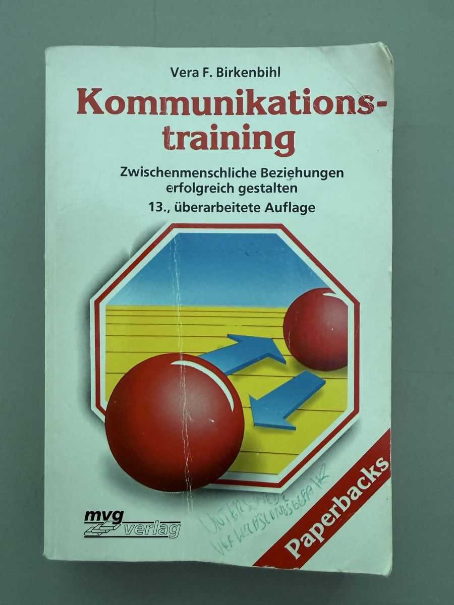 Libri: ////Kommunikationstraining Vera Birkenbihl//// – Usato da Birmenstorf AG venduto da Pat_roll.