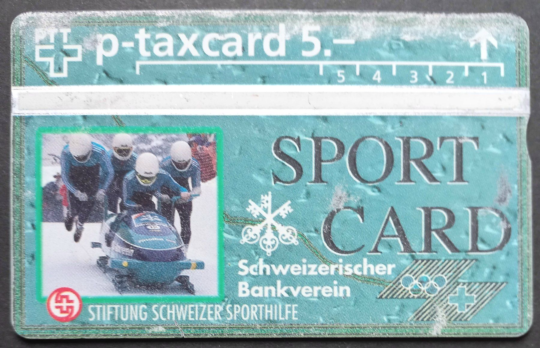 Swisscom Telefon- & Taxkarten: Taxcard - Sport Card- CH – Gebraucht aus Niederuzwil von lubimaja