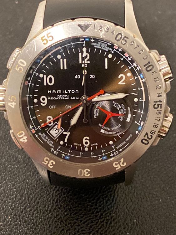 Hamilton Khaki Regatta Alarm 42.5 mm Kaufen auf Ricardo