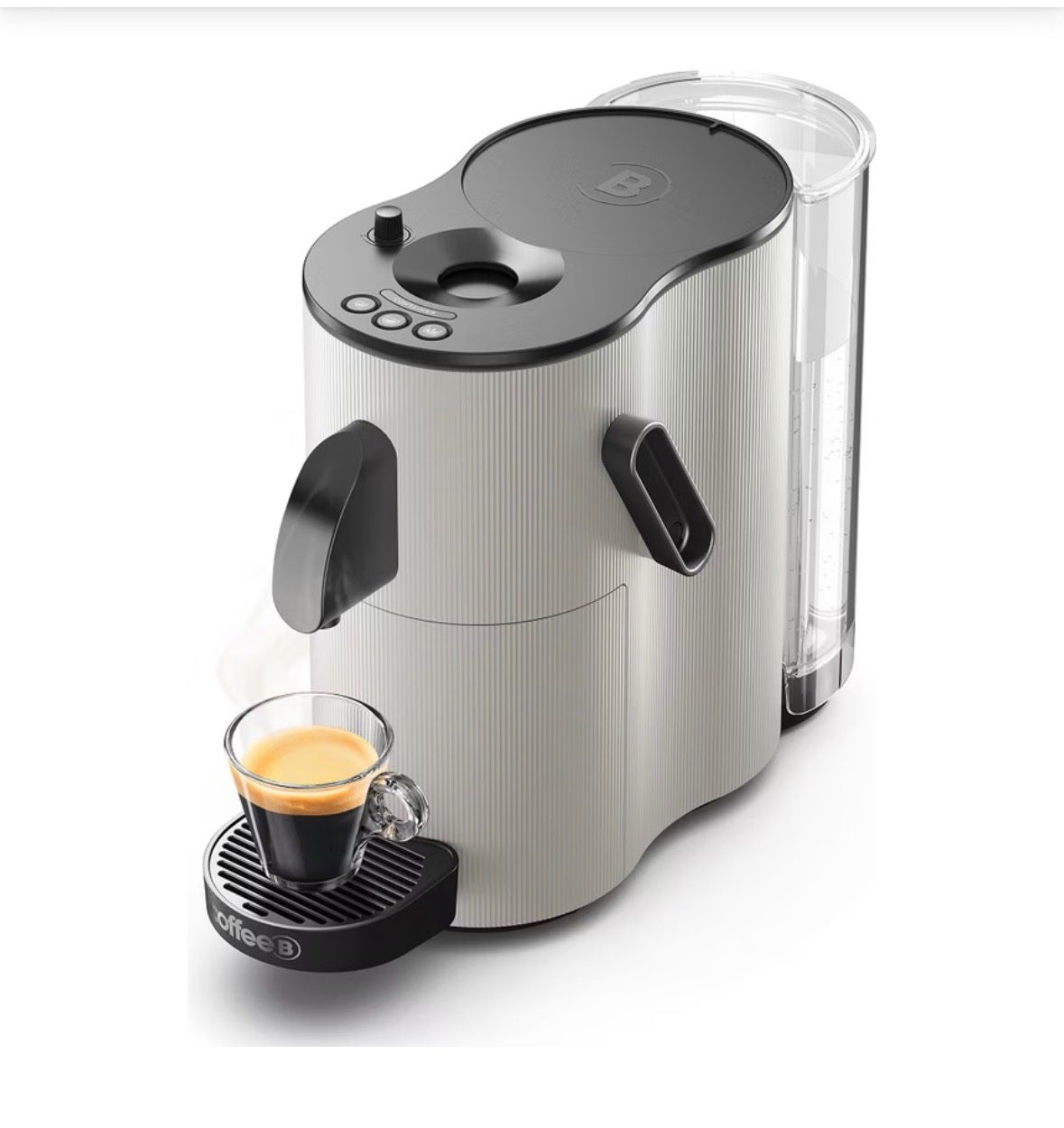 Coffee B Macchine per caffè & Macchine per espresso: Machine à café CoffeeB Horizon Grey – Nuovo e nell'imballaggio originale da Villars-Burquin venduto da Iliasso