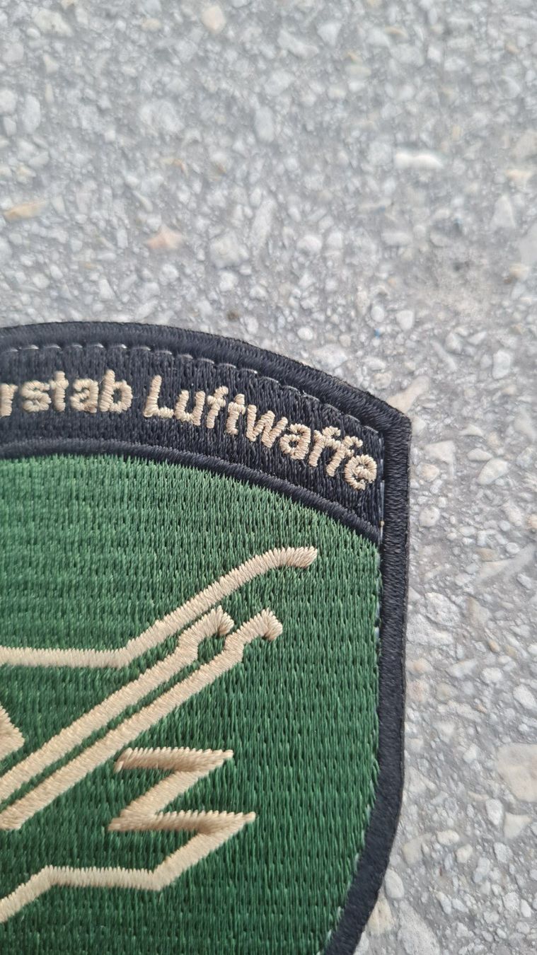 Schweizer Armee Patches: CH Armee / Badge / "Ingenieurstab Luftwaffe" / Abzeichen – Neu (gemäss Beschreibung) aus Safenwil von TOMLUK 3