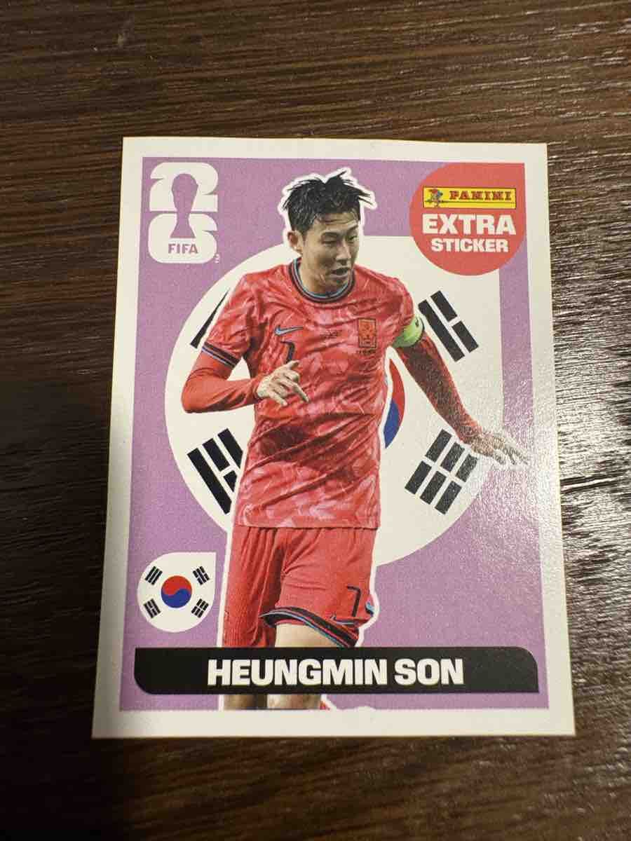 Panini Sammelbilder & Trading cards: EXTRA STICKER REGULAR HEUNGMIN SON NEUF – Neu (gemäss Beschreibung) aus St-Sulpice VD von dxf_rny9