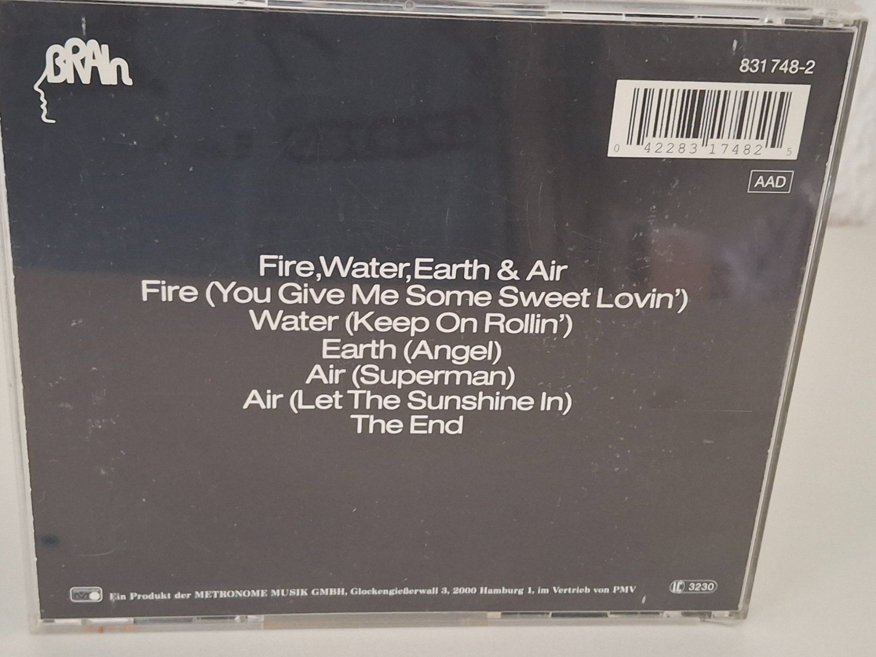 CD: CD Jane - Fire, Water, Earth & Air - Krautrock – Usato da Aarberg venduto da Jackup1 1