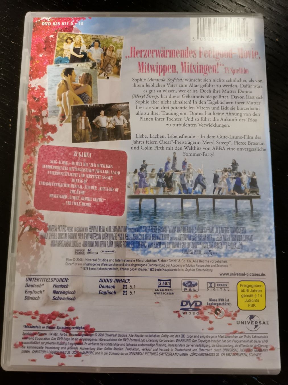 Tutti i DVDs: DVD Mamma Mia – Usato da Zürich venduto da fil_t2br 1