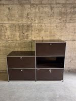 Original USM Haller Sekretär/Highboard Braun – 150 × 50 cm