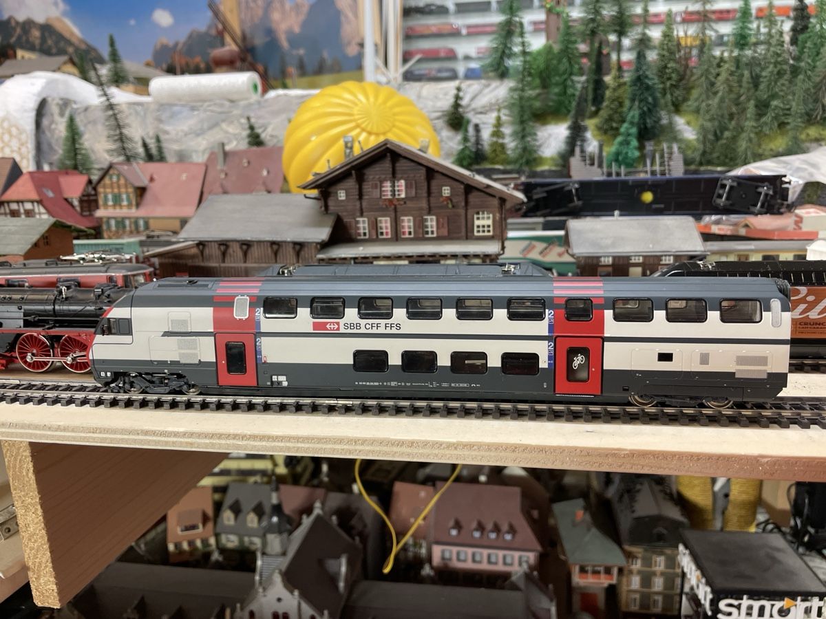Roco Trains électriques: Roco BT Doppelstockwagen mit Kamera – D'occasion à Gossau SG par Krokodil344