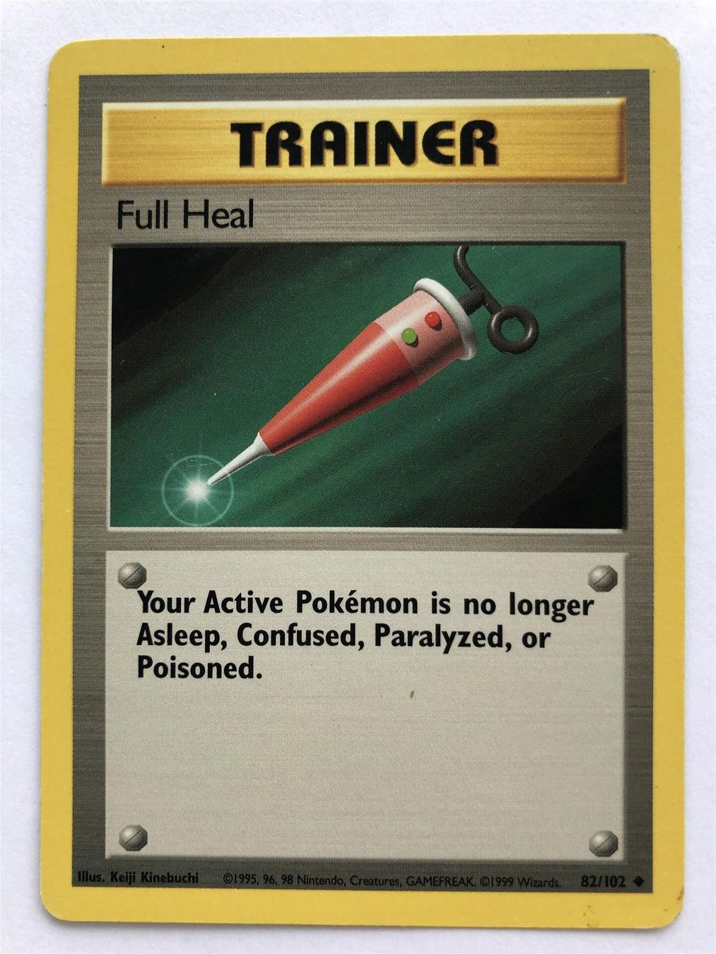 Pokémon Carte collezionabili: Full Heal - Base Set - Pokemon – Usato da Nussbaumen AG venduto da Bika-Shop
