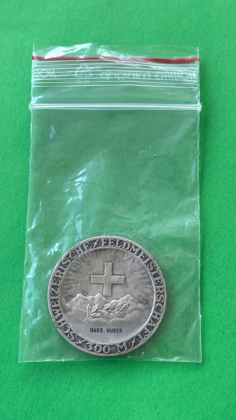 Medaglie: Schweizerische Schuetzenmedaille, Silber 925 – Usato da Bremgarten AG venduto da Schussi 2