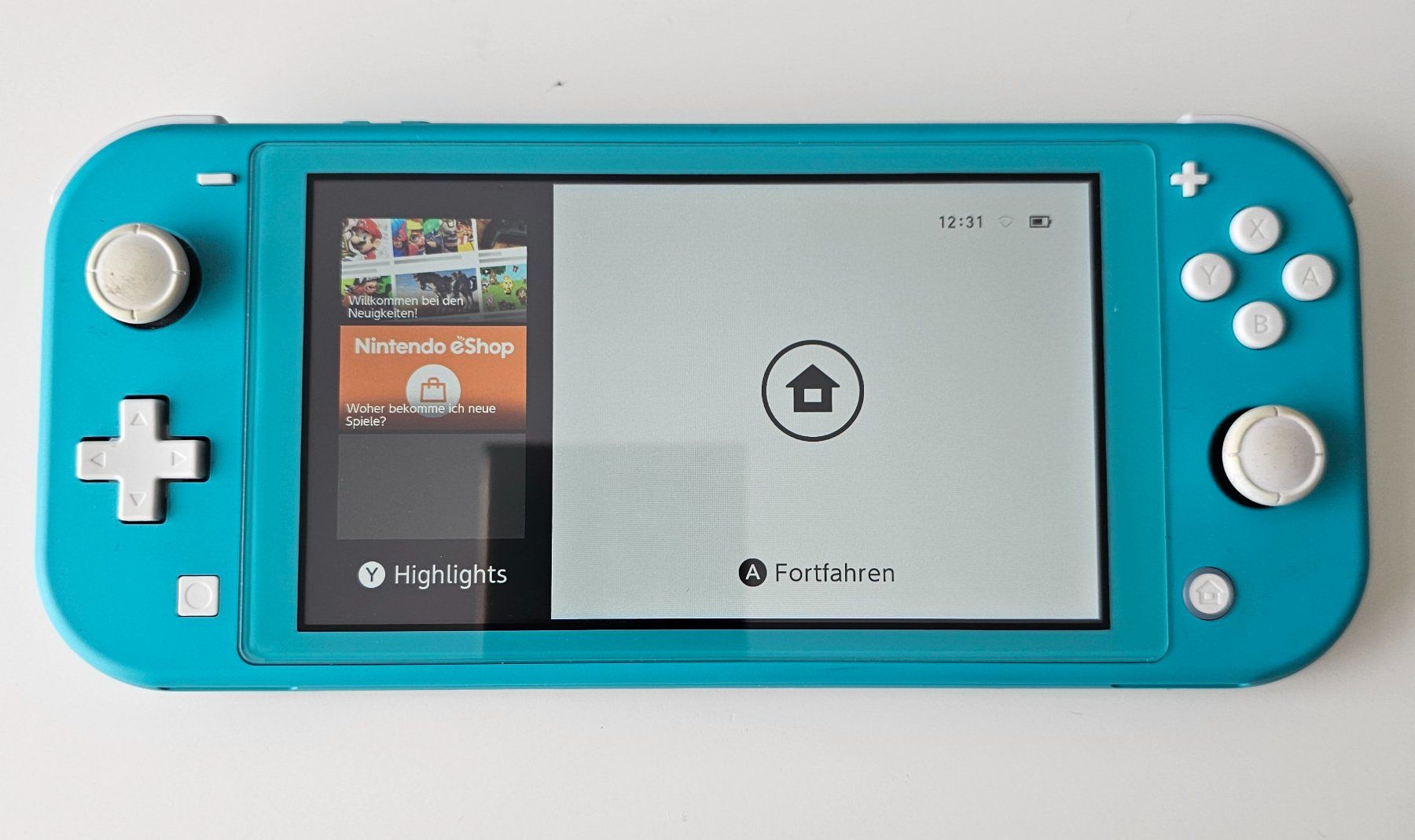 Nintendo Console: Nintendo Switch Lite in Türkis – Usato da Holziken venduto da Miglioregamesnmore 3