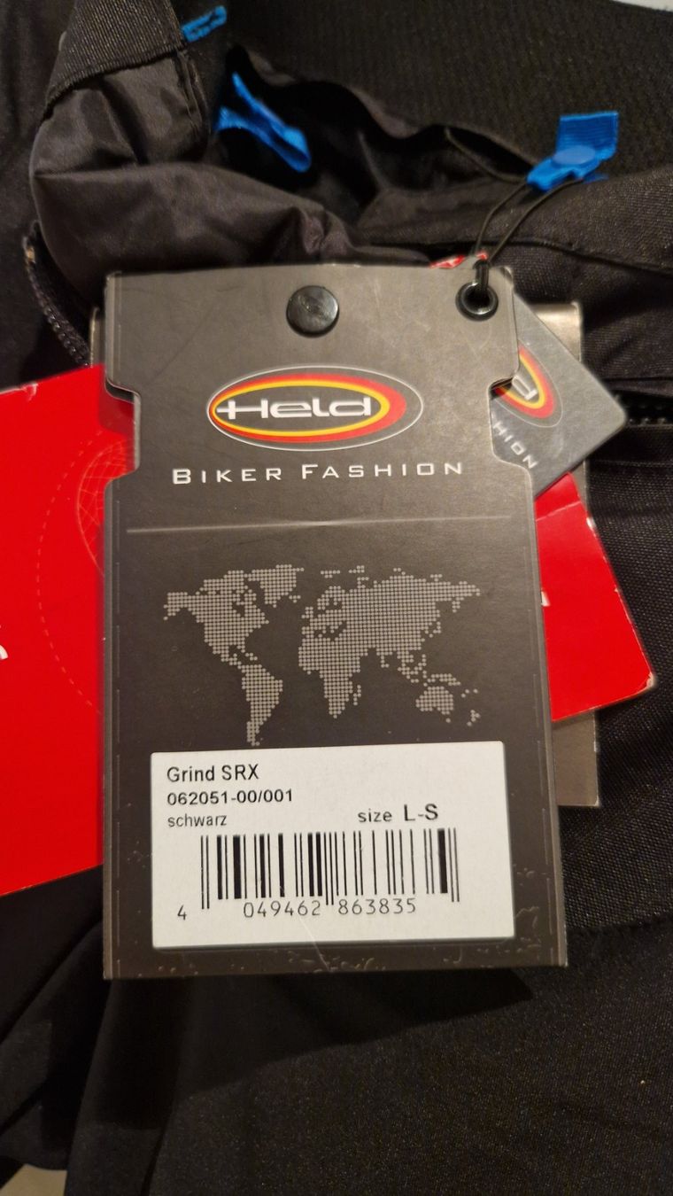 Held Hosen: Motorradhose Held Grind SRX Grösse L-S – Neu (gemäss Beschreibung) aus Schänis von rol_2rxq 4