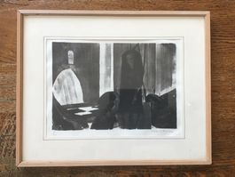 Lithographie Albert Chavaz 1er tirage!!