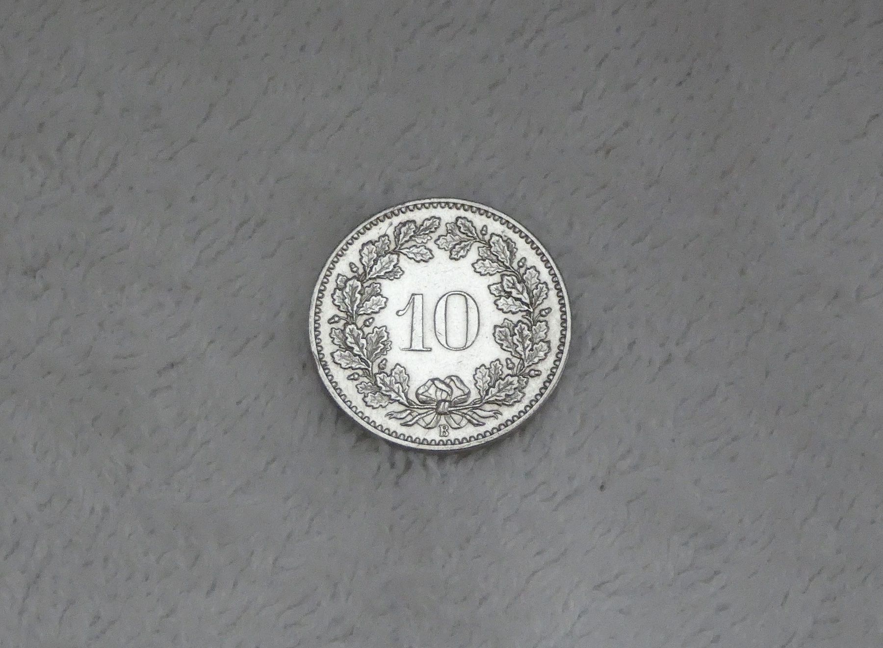 Tutti le monete: 10 centimes/rappen 1894 – Usato da Nyon venduto da Ilmi09 1