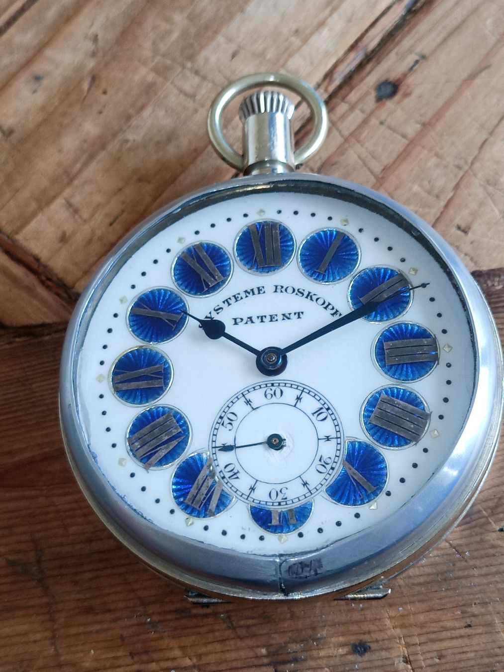 Roskopf Montres: Roskopf Taschenuhr läuft  – D'occasion à Dübendorf par Puenti007