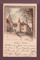 Château de COLOMBIER - 1899 - CPN Commissariat des guerres