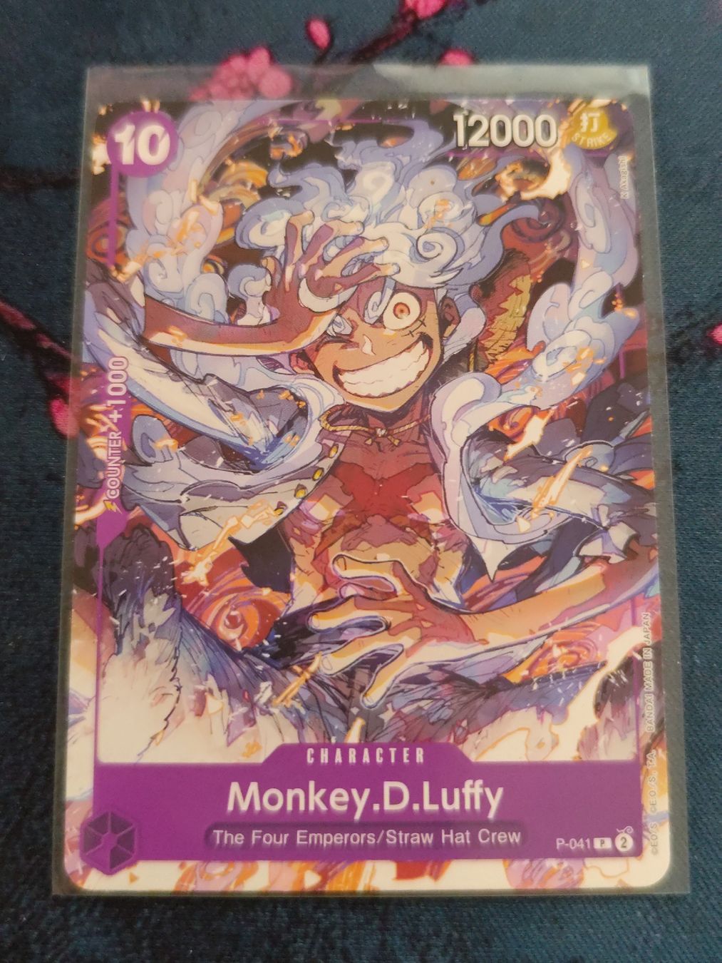 Bandai Carte collezionabili: One Piece Monkey.D.Luffy P-41 EN – Nuovo (secondo la descrizione) da Schlossrued venduto da LAP2012