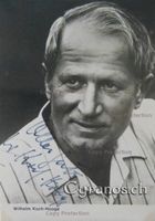 Wilhelm Koch-Hooge (1916-2004) Schauspieler - sign. Foto