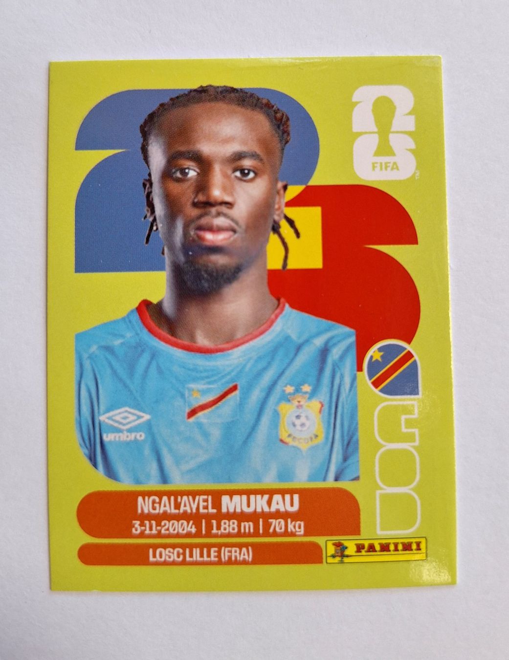Panini Carte collezionabili: Panini Ngal'ayel Mukau COD 9 – Nuovo (secondo la descrizione) da Romanens venduto da Crocette