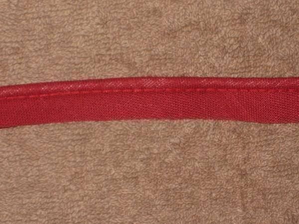 Tessuti: Paspelband Baumwolle weinrot 1cm breit – Nuovo e nell'imballaggio originale da Füllinsdorf venduto da Schlupp 1